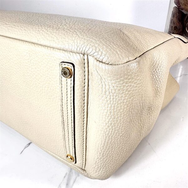 5360-Túi xách tay- ADMJ (Accessoires De Mademoiselle) cream leather tote bag10