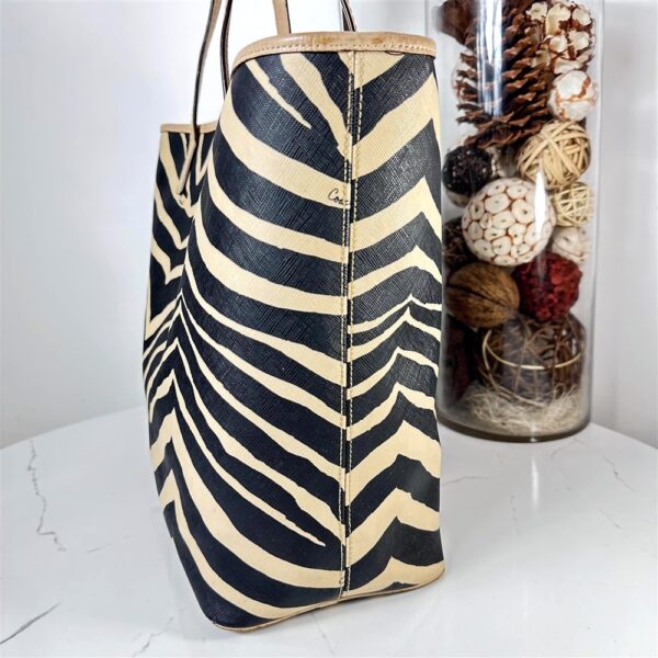5304-Túi xách tay/đeo vai-COACH Zibra pattern large tote bag4