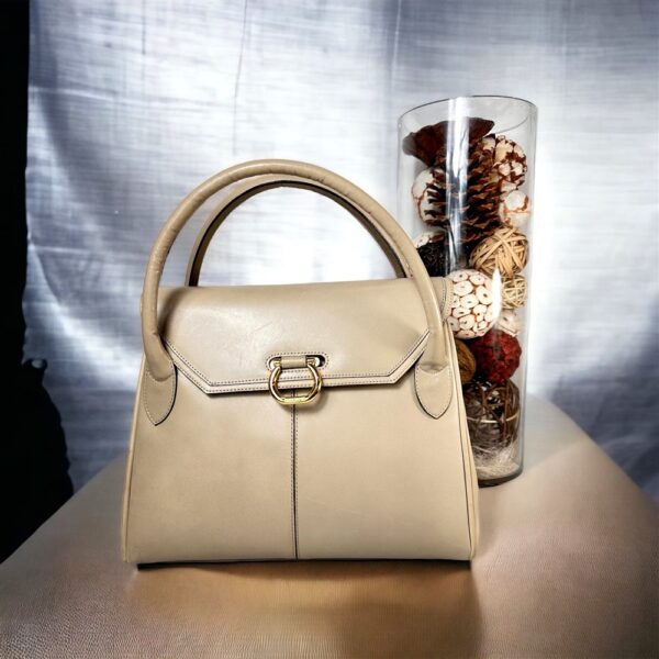 5362-Túi xách tay-PIERRE BALMAIN leather vintage handbag0