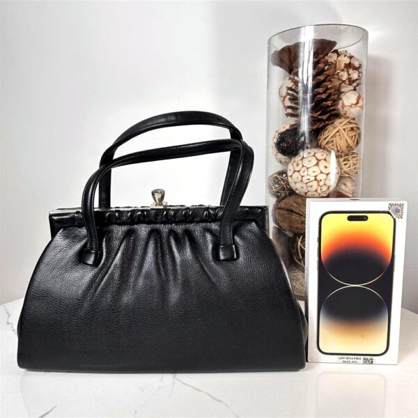 5374-Túi xách tay-Leather vintage handbag12