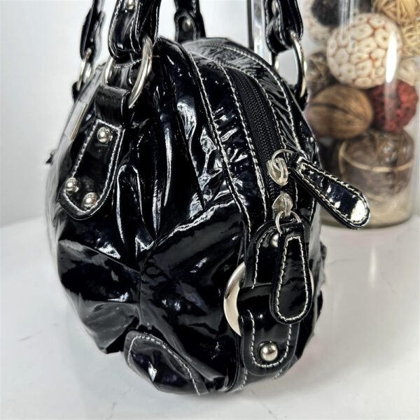 5372-Túi xách tay-ANNA SUI enamel patent cloth handbag4