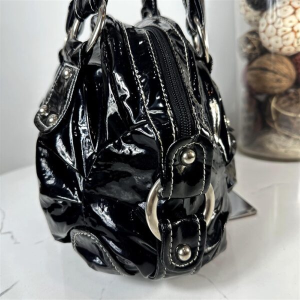 5372-Túi xách tay-ANNA SUI enamel patent cloth handbag6