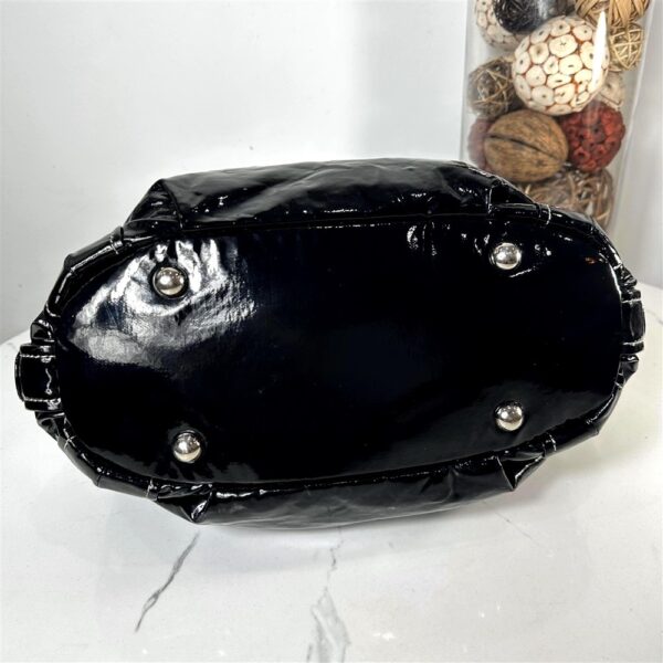 5372-Túi xách tay-ANNA SUI enamel patent cloth handbag8