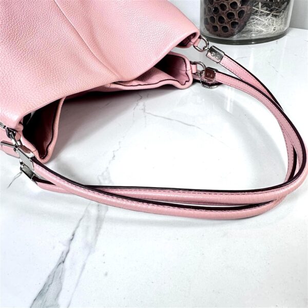 5385-Túi xách tay/đeo vai-COACH Phoebe pink leather shoulder bag-Như mới10