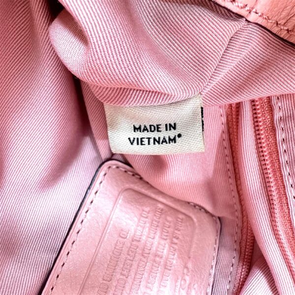 5385-Túi xách tay/đeo vai-COACH Phoebe pink leather shoulder bag-Như mới20