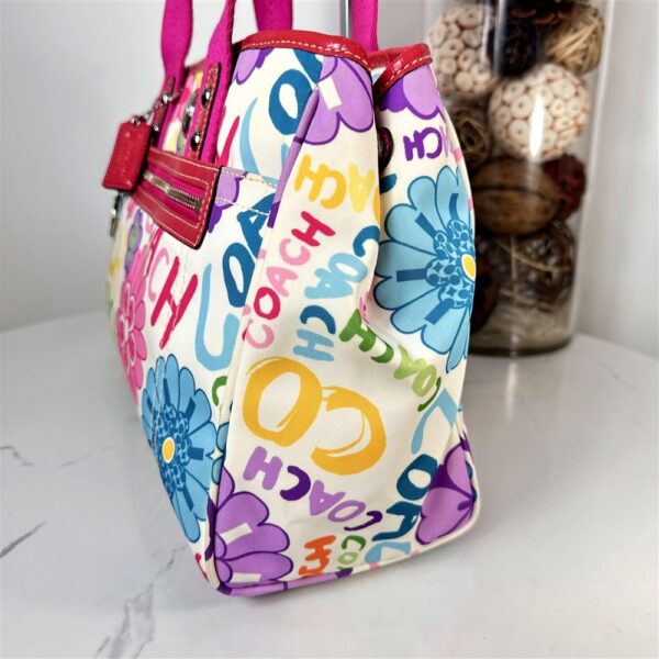 5384-Túi xách tay/đeo vai-COACH Daisy floral tote bag4