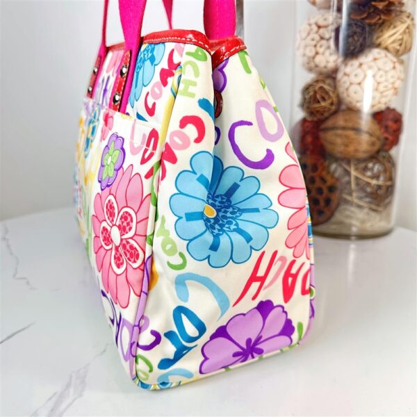5384-Túi xách tay/đeo vai-COACH Daisy floral tote bag6