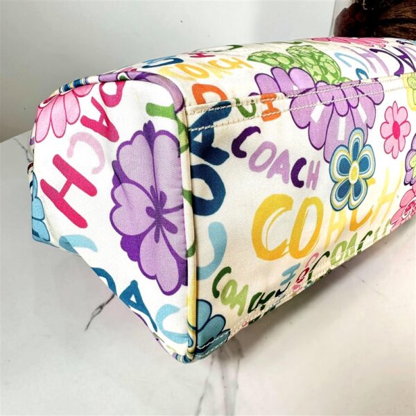 5384-Túi xách tay/đeo vai-COACH Daisy floral tote bag10