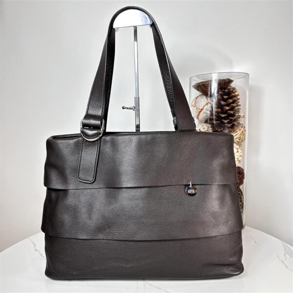 5401-Túi xách tay/đeo vai-NINA RICCI leather tote bag3