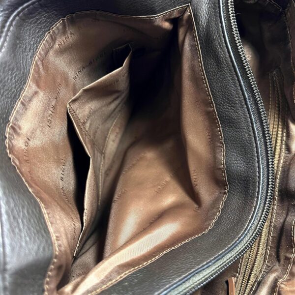 5401-Túi xách tay/đeo vai-NINA RICCI leather tote bag13