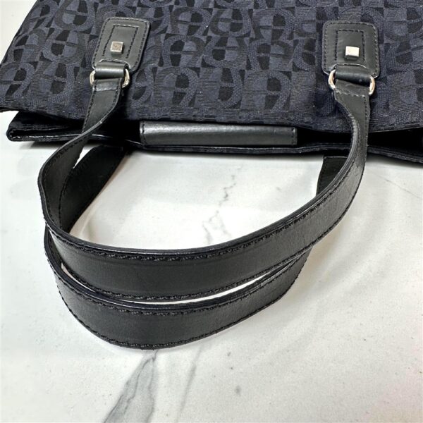 5399-Túi xách tay-AIGNER Germany leather & cloth tote bag6