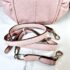 5392-Túi xách tay/đeo chéo-SAZABY pink leather satchel bag10