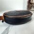 5391-Túi đeo chéo-TRUSSARDI Italy vintage leather small crossbody bag4