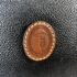 5391-Túi đeo chéo-TRUSSARDI Italy vintage leather small crossbody bag8