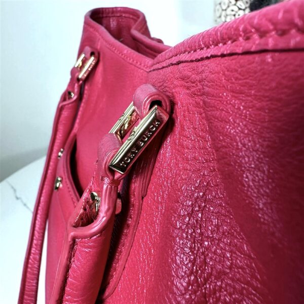 5389-Túi xách tay/đeo chéo-TORY BURCH Armanda red leather satchel bag11