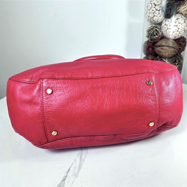 5389-Túi xách tay/đeo chéo-TORY BURCH Armanda red leather satchel bag12