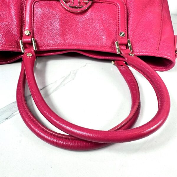 5389-Túi xách tay/đeo chéo-TORY BURCH Armanda red leather satchel bag15