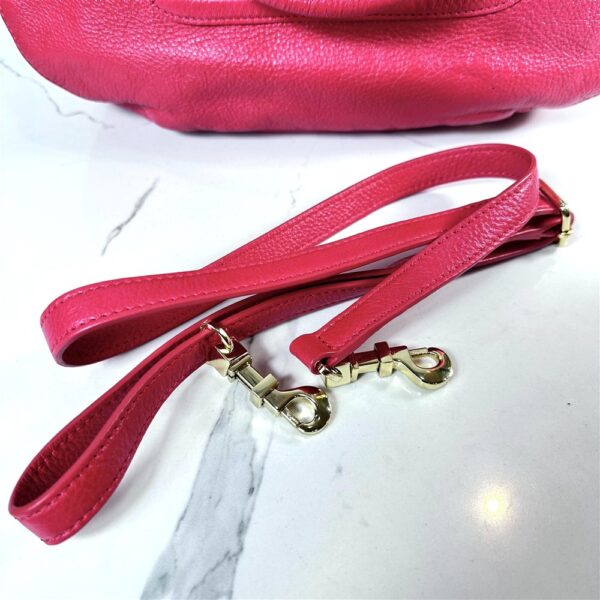 5389-Túi xách tay/đeo chéo-TORY BURCH Armanda red leather satchel bag17