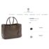 5360-Túi xách tay- ADMJ (Accessoires De Mademoiselle) cream leather tote bag-Đã sử dụng/Khá sạch23