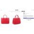 5343-Túi xách tay/đeo chéo-FURLA Linda pink epi leather satchel bag-Mới/Chưa sử dụng26