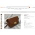 5309-Túi đeo chéo-NINA RICCI canvas leather crossbody bag-Đã sử dụng/Khá sạch15