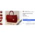 5344-Túi xách tay/đeo vai-FURLA Linda red epi leather satchel bag-Mới/Chưa sử dụng23