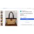 5311-Túi đeo vai/xách tay-COLE HAAN leather and straw tote bag-Như mới19
