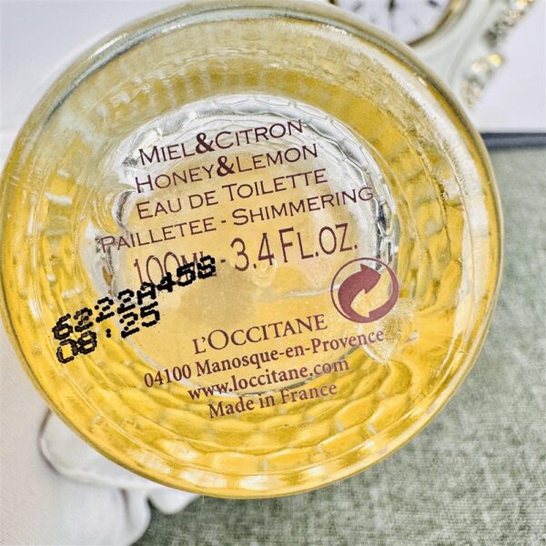 6144-L’Occitane Honey & Lemon EDT 100ml spray shimmering perfume-Nước hoa nữ-Đã sử dụng2