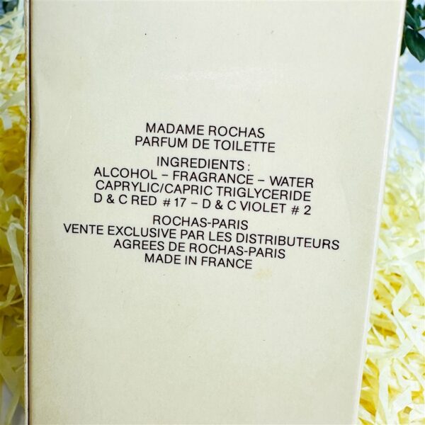6141-MADAME ROCHAS Parfum de Toilette 13ml splash perfume-Nước hoa nữ-Chưa sử dụng4