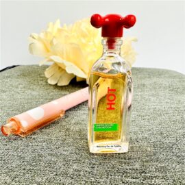 6193-UNITED COLORS of Benetton HOT EDT 5.5ml Splash perfume-Nước hoa nữ-Chai khá đầy