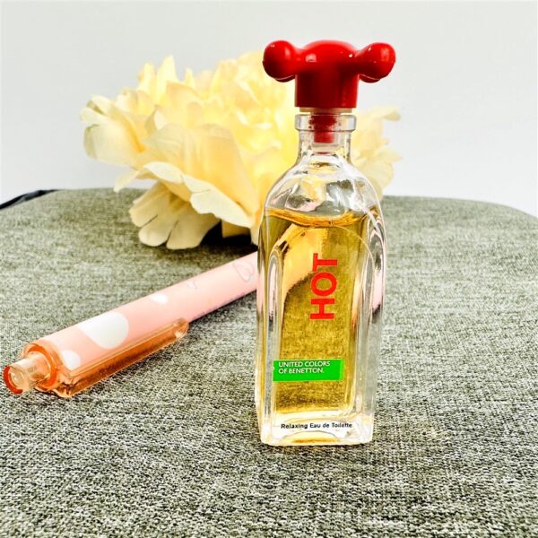 6193-UNITED COLORS of Benetton HOT EDT 5.5ml Splash perfume-Nước hoa nữ-Chai khá đầy0