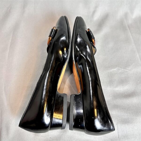 3923-Size 36.5 (23.5cm)-SALVATORE FERRAGAMO leather loafers-Giầy bệt nữ-Đã sử dụng7