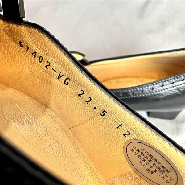 3926-Size 35.5 (22.5cm)-YOSHINOYA Ginza Japan leather pumps-Giầy nữ-Đã sử dụng14