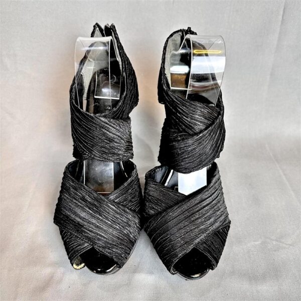 3930-Size 37.5-38(24.5-25cm)-AJST DESIGN cloth high heels-Giầy nữ-Đã sử dụng2