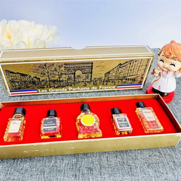 6236-Les grands parfums de france mini perfume set (12ml)-Nước hoa nữ-Khá đầy0