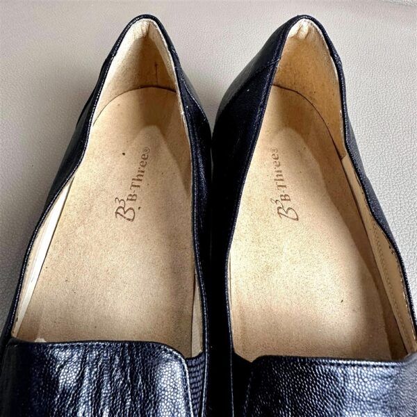 3952-Size 36.5 (23.5cm)-B-THREE Japan carvier leather loafers-Giầy nữ-Đã sử dụng4