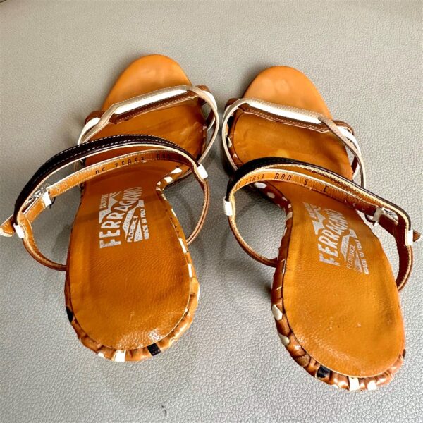 3956-Size 5/35.5 (22.5cm)-SALVATORE FERRAGAMO sandals-Sandel nữ-Đã sử dụng5