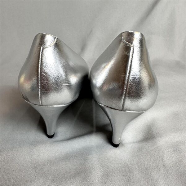 3982-Size 35.5 (22.5cm)-NINA RICCI metallic leather Pumps-Giầy nữ-Khá mới6