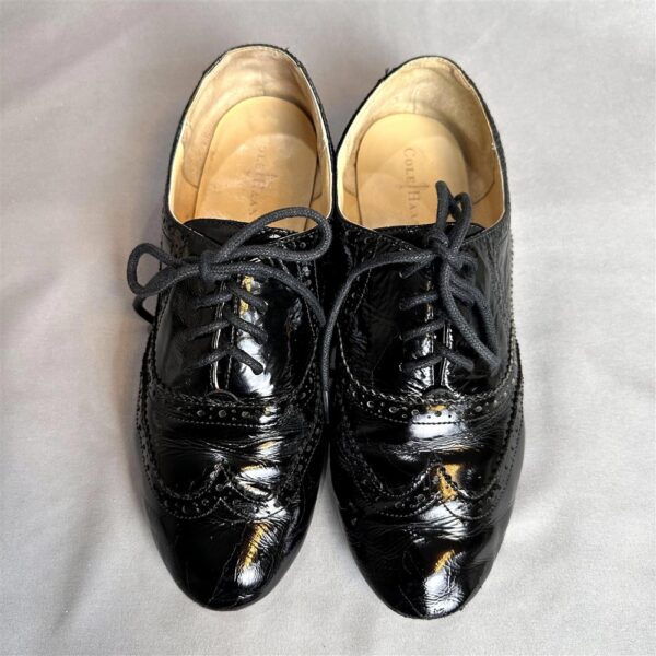 3985-Size 7/37 (24cm)-COLE HAAN leather oxford shoes-Giầy nữ-Đã sử dụng3