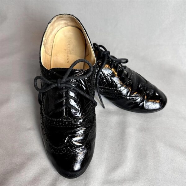 3985-Size 7/37 (24cm)-COLE HAAN leather oxford shoes-Giầy nữ-Đã sử dụng4