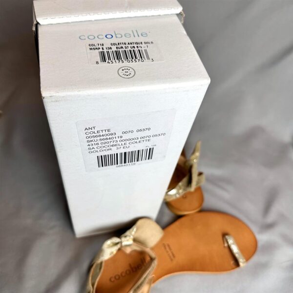 3980-Size 37 (23.5/24cm)-COCOBELLE Italy sandals-Sandal nữ-Mới/chưa sử dụng9