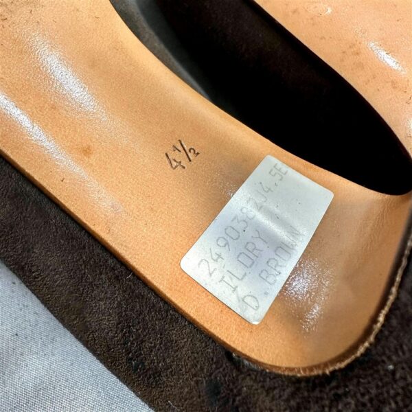 7517-Size 4.5EU/36.5 (23-23.5cm)-BALLY suede leather vintage pumps-Giầy nữ-Đã sử dụng14