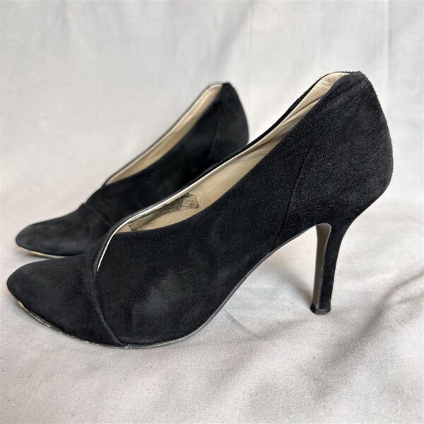 7531-Size 35.5 (22-22.5cm)-LANVIN vintage suede leather pumps-Giầy nữ-Đã sử dụng7