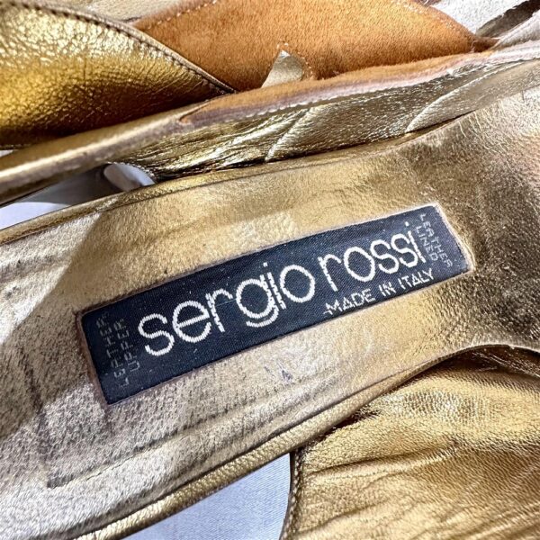3935-Size 35.5(22.5cm)-SERGIO ROSSI Italy Slingback pumps-Giầy nữ-Đã sử dụng15