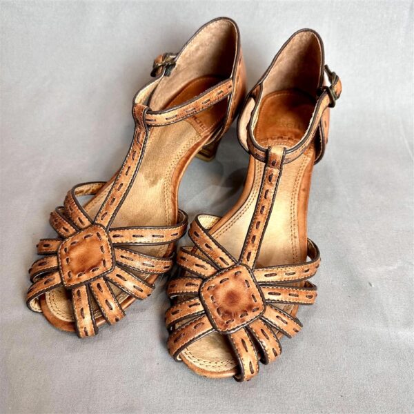 3941-Size 37-37.5(24-24.5cm)/Size M-FACIL leather sandals-Giầy nữ-Đã sử dụng1