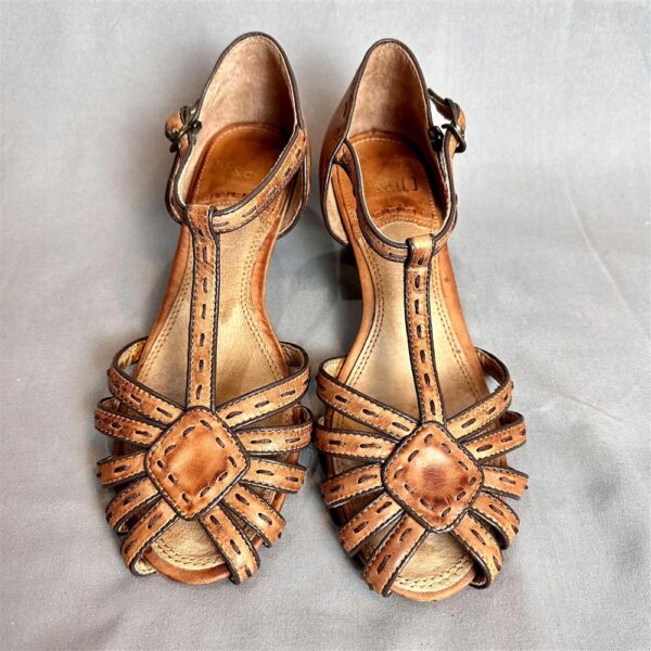 3941-Size 37-37.5(24-24.5cm)/Size M-FACIL leather sandals-Giầy nữ-Đã sử dụng2