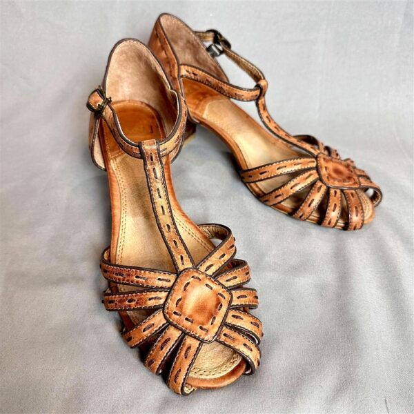 3941-Size 37-37.5(24-24.5cm)/Size M-FACIL leather sandals-Giầy nữ-Đã sử dụng5