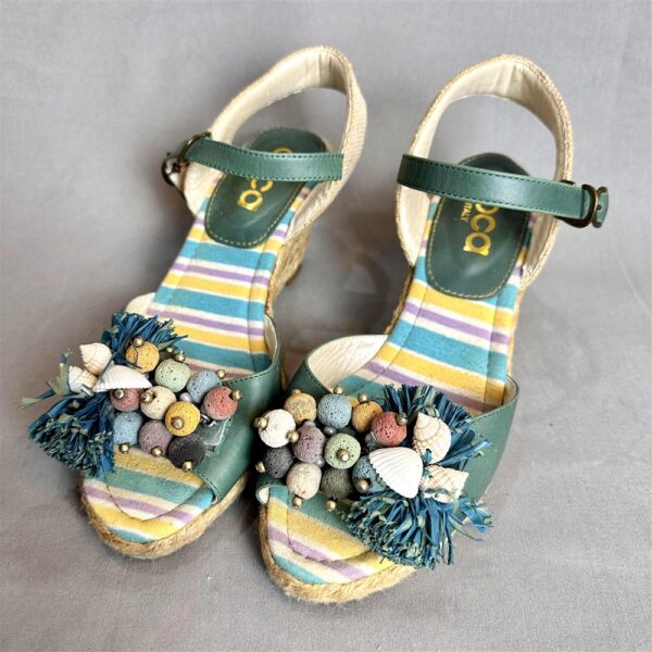 3944-Size 36.5 (23.5cm)-COCA Italy summer sandals-Giầy nữ-Đã sử dụng1