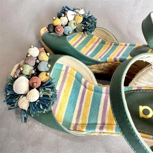 3944-Size 36.5 (23.5cm)-COCA Italy summer sandals-Giầy nữ-Đã sử dụng6