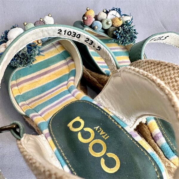 3944-Size 36.5 (23.5cm)-COCA Italy summer sandals-Giầy nữ-Đã sử dụng7
